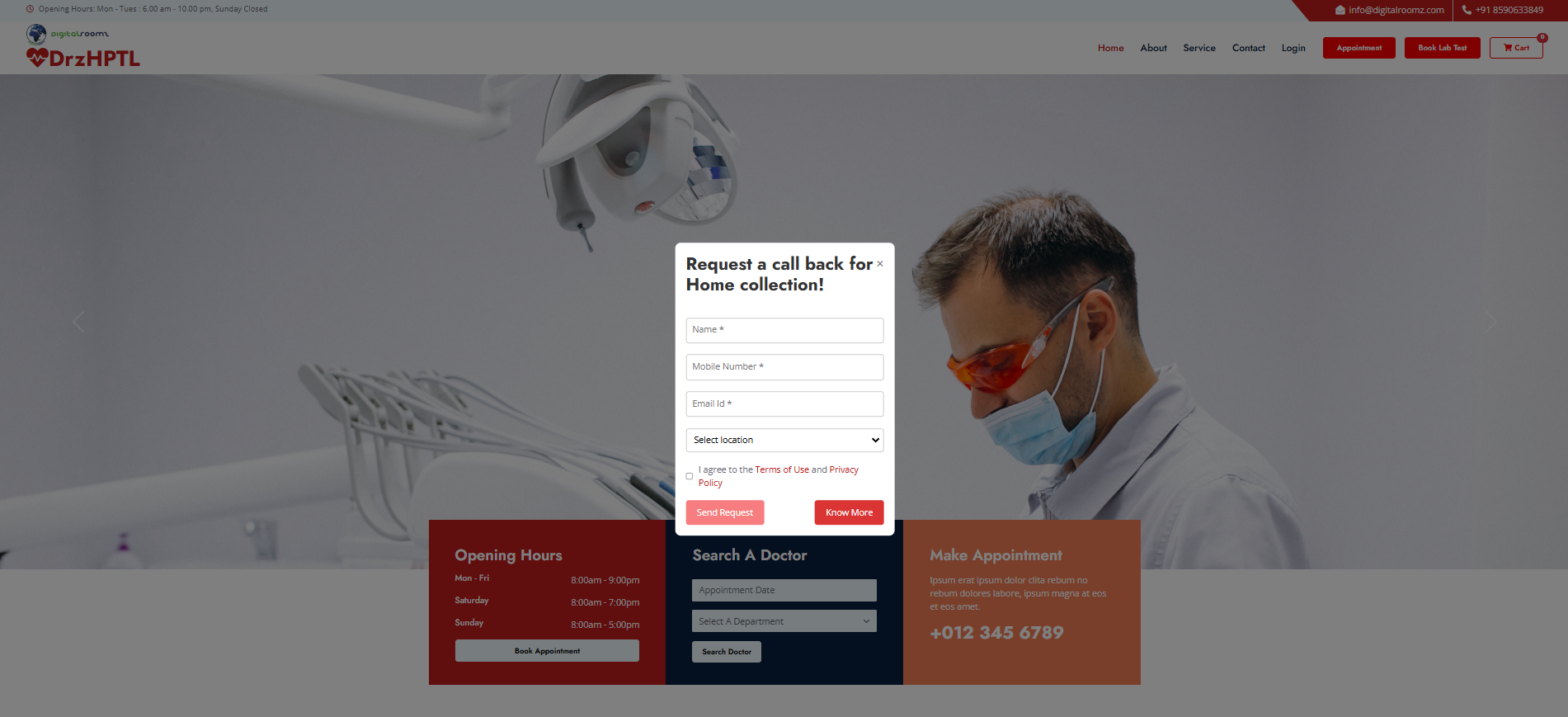 Hospital Application